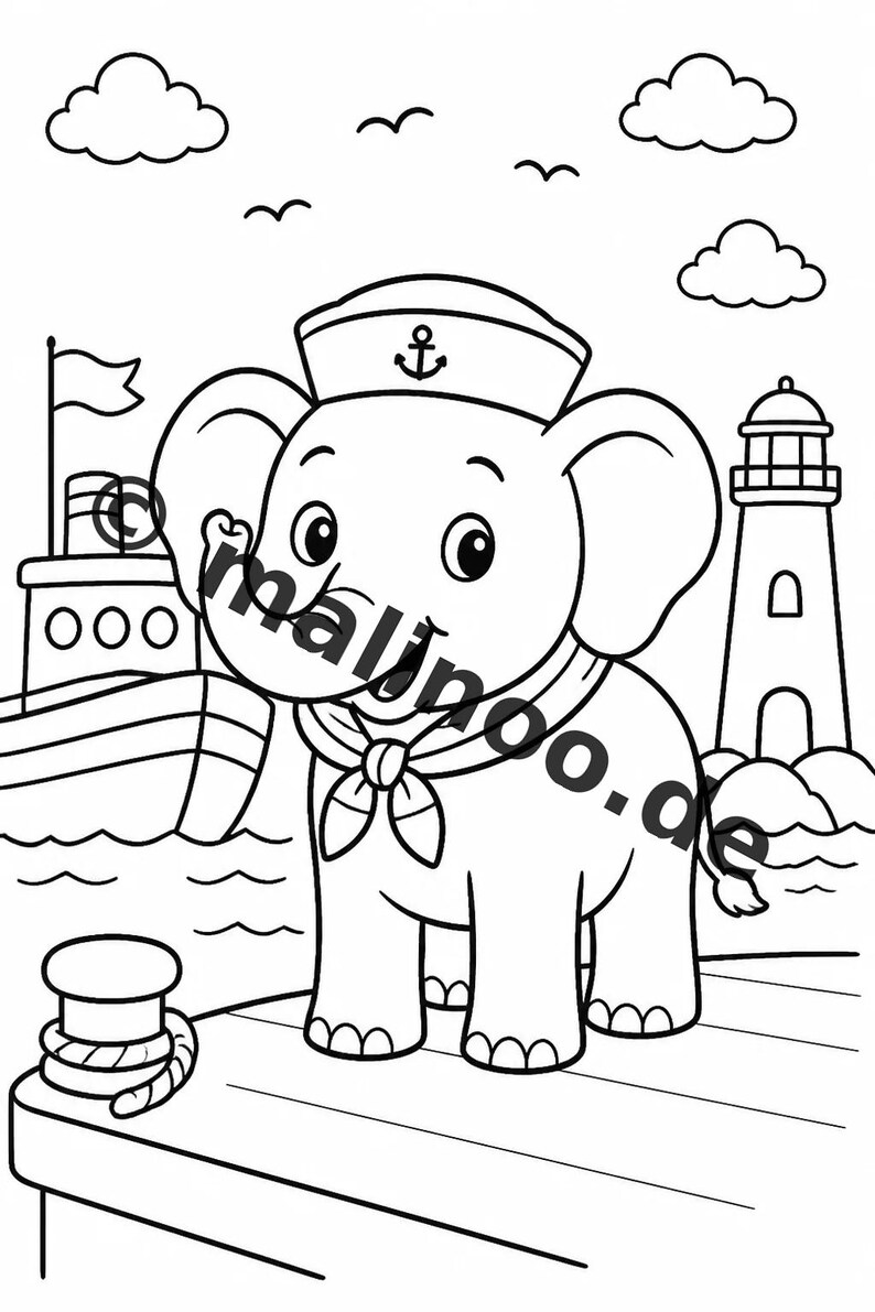 Elephant Activity Book for Children – 100 Puzzle and Activity Pages – Printed + Loose E1/B1 (DIN A4) – Gift, Activity, Advent Calendar image 6