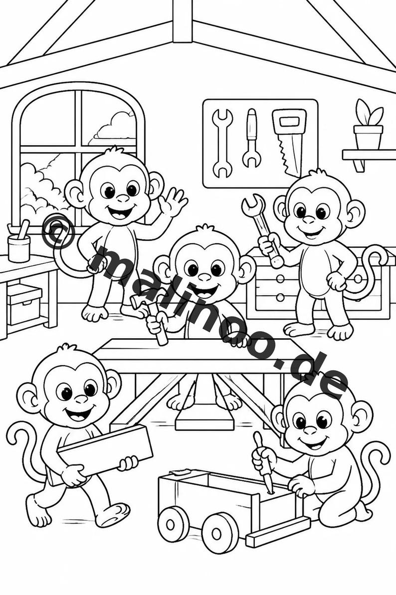 Donkey Activity Book for Children – 100 Puzzle and Activity Pages – Printed + Loose E1/B1 (DIN-A4) – Gift, Activity, Advent Calendar image 8