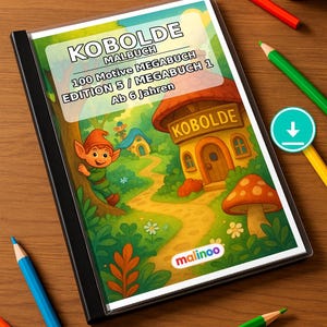 100 goblin coloring pages for ages 6 and up – a fun way to beat boredom on rainy days – coloring templates (PDF) E5 image 1