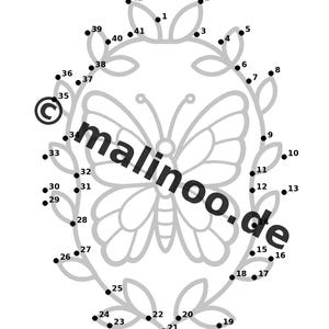 Schmetterlinge Aktivitätsbuch PDF Download digital – 100 Rätsel- und Aktivitätsseiten für Kinder – MEGABUCH 01 Edition 1 (DIN-A4) Bild 9