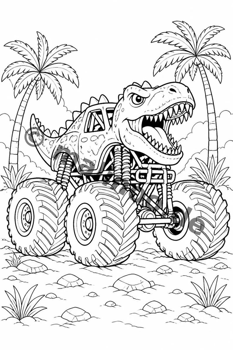Monster Trucks Aktivitätsbuch Kinder – 100 Rätsel- & Aktivitätsseiten – gebunden oder lose, Edition 02 (DIN-A4) – Geschenk, Beschäftigung imagem 6