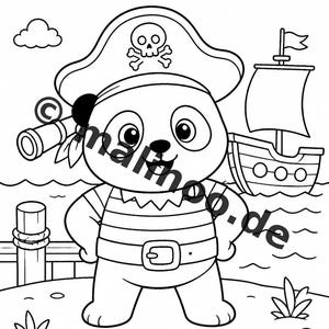 Panda's Aktivitätsbuch Kinder – 100 Rätsel- und Aktivitätsseiten – gedruckt+lose E1/B1 (DIN-A4) – Geschenk, Beschäftigung, Adventskalender Bild 6