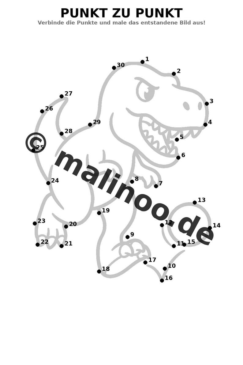 Dinosaurier Aktivitätsbuch PDF Download digital – 100 Rätsel- und Aktivitätsseiten für Kinder – MEGABUCH 01 Edition 1 (DIN-A4) zdjęcie 11