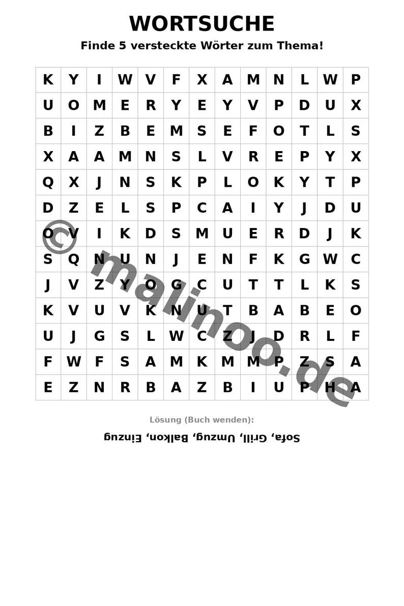 100 Ci stiamo muovendo! Puzzle per bambini dagli 8 anni in su – esercita in modo divertente la presa della matita e la concentrazione – fogli di puzzle stampabili (PDF) E1 immagine 11