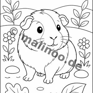 Guinea Pig Activity Book for Children – 100 Puzzle & Activity Pages – Bound or Loose, Edition 02 (DIN A4) – Gift, Activity image 13