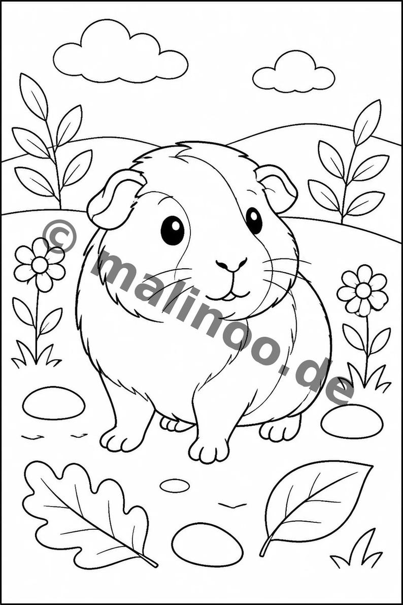 Guinea Pig Activity Book for Children – 100 Puzzle & Activity Pages – Bound or Loose, Edition 02 (DIN A4) – Gift, Activity image 13