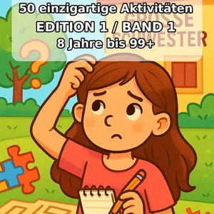 50 Big Sister Puzzles for Ages 8 and Up – A Perfect Gift for 8-Year-Old Children – Puzzle Book (PDF) E1/B1 image 2
