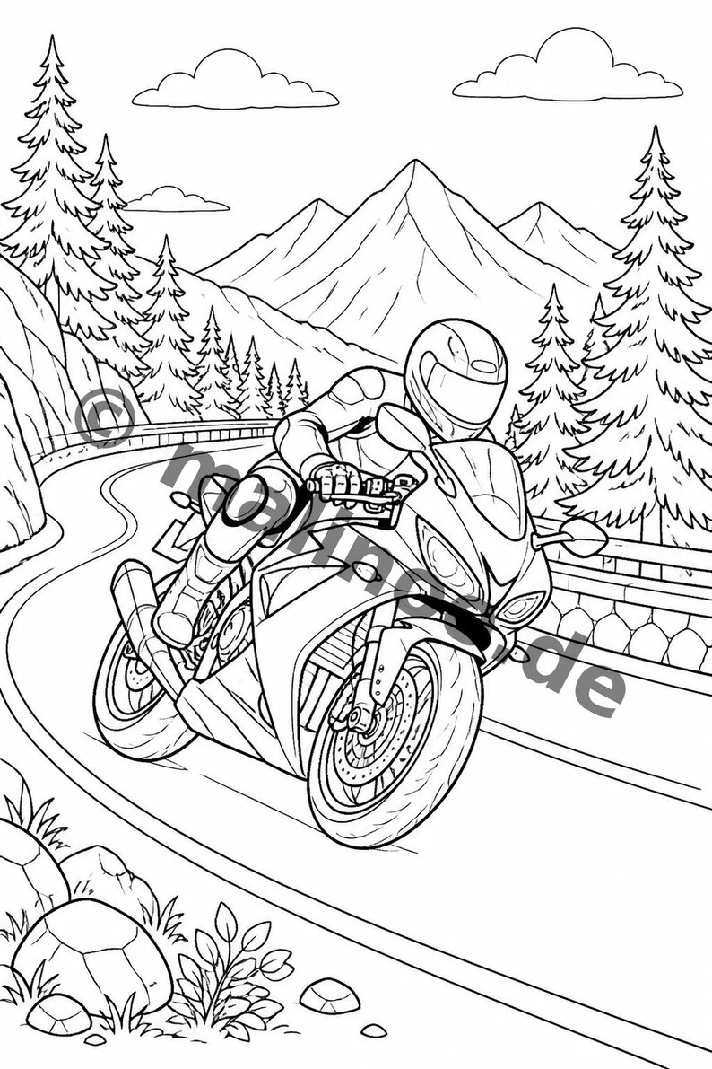 Knobelbuch Motorräder für Kinder ab 8 Jahren – gedruckt auf dickem 100g-Papier – ideal zum Verschenken – 100 Seiten (DIN-A4) E6 Bild 8