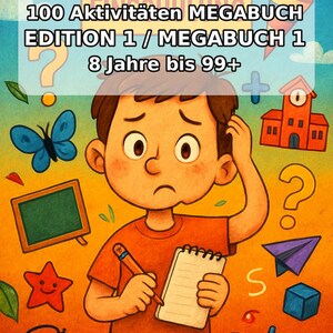 My First Day of School Puzzle Book for Children – for all children who love My First Day of School – 100 puzzle and activity pages (PDF) E1 image 2