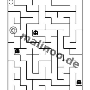 Instant PDF download – Last-minute gift: Big Sister Puzzle Book to print with 50 puzzle and activity pages E1/B2 image 4