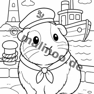 Guinea Pig Activity Book for Children – 100 Puzzle & Activity Pages – Bound or Loose, Edition 02 (DIN A4) – Gift, Activity image 10