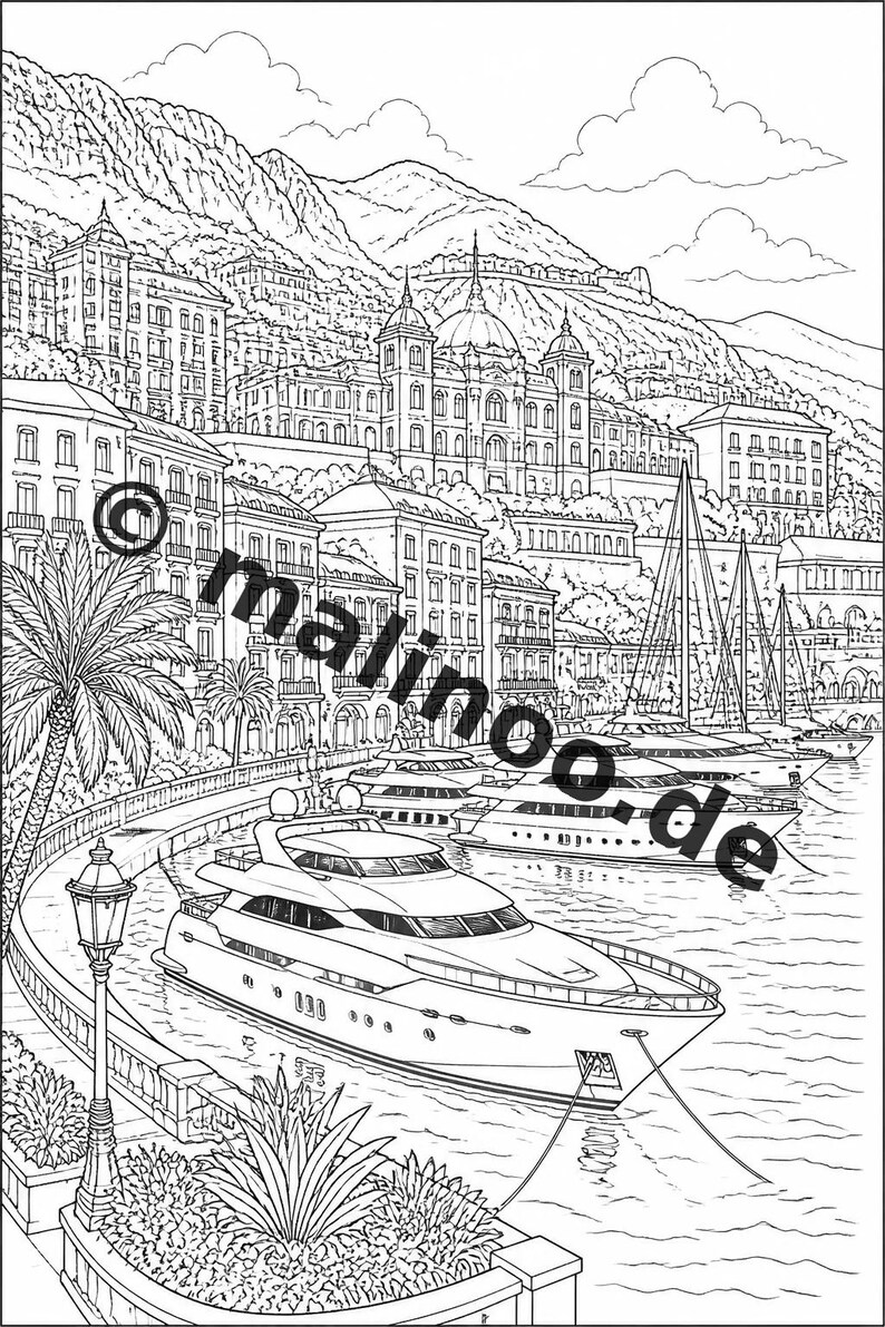 Europa Malbuch Kinder – 20 Ausmalbilder – PDF Download E1/B3 (DIN-A4) – Mitgebsel, Geschenk, Kindergeburtstag, Gastgeschenk Bild 12