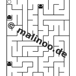 Police Activity Book for Children – 100 Puzzle and Activity Pages – PDF Download E1/B1 (DIN-A4) – Gift, Activity, Advent Calendar image 4