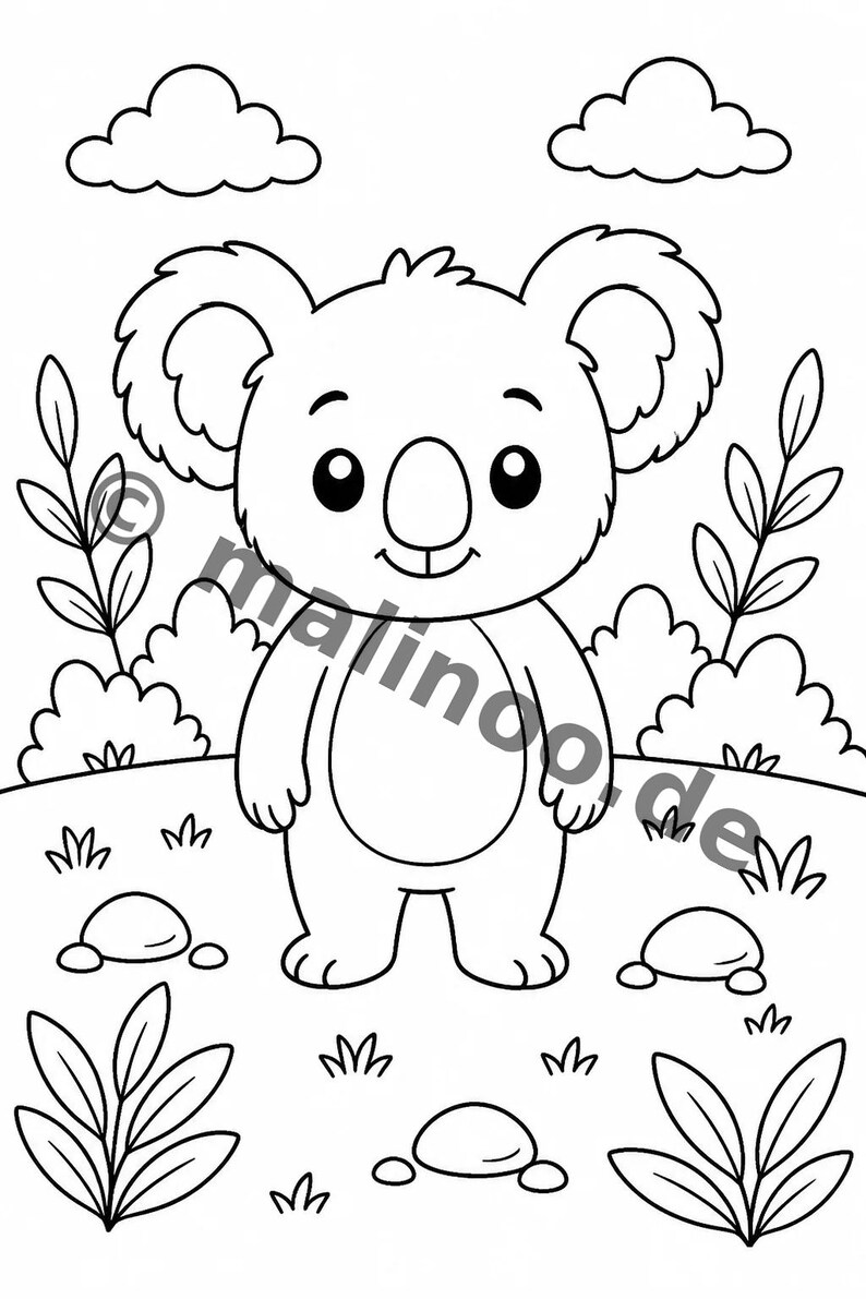 Instant PDF download – Last-minute gift: Koala's puzzle book with 100 puzzle and activity pages E1 image 3