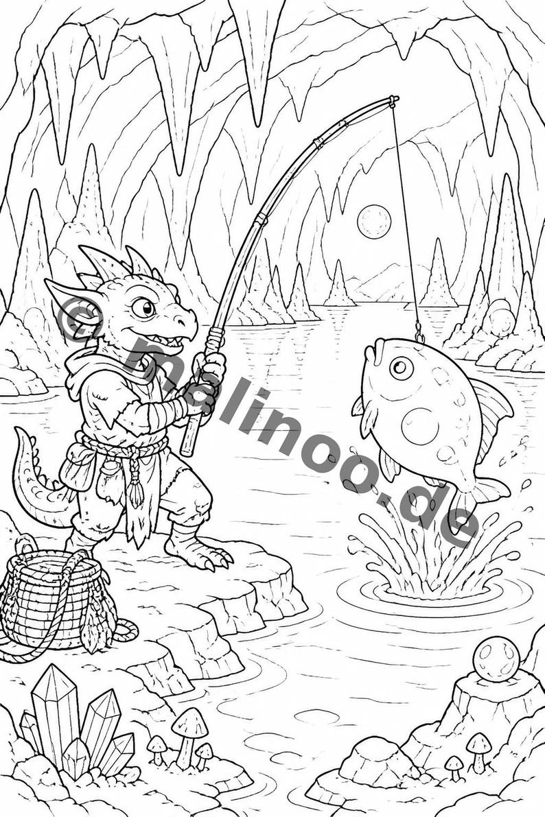 Libro para colorear de duendes para niños de 6 años en adelante: 100 dibujos para colorear: un momento creativo sin pantallas (DIN A4) E5 imagen 12