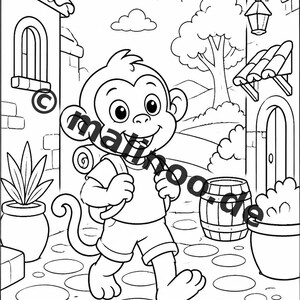 Donkey Activity Book for Children – 100 Puzzle and Activity Pages – Printed + Loose E1/B1 (DIN-A4) – Gift, Activity, Advent Calendar image 4