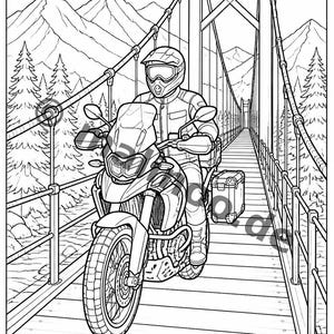 Motorcycle Activity Book for Children – 100 Puzzle & Activity Pages – Bound or Loose, Edition 02 (DIN A4) – Gift, Activity image 12