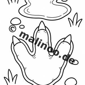 Dinosaurier Aktivitätsbuch PDF Download digital – 100 Rätsel- und Aktivitätsseiten für Kinder – MEGABUCH 01 Edition 1 (DIN-A4) zdjęcie 6