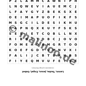50 Communion Puzzles for Ages 8 and Up – Materials for Teachers, Art Classes and Independent Work – Printable Puzzle Book (PDF) E1/B2 image 11