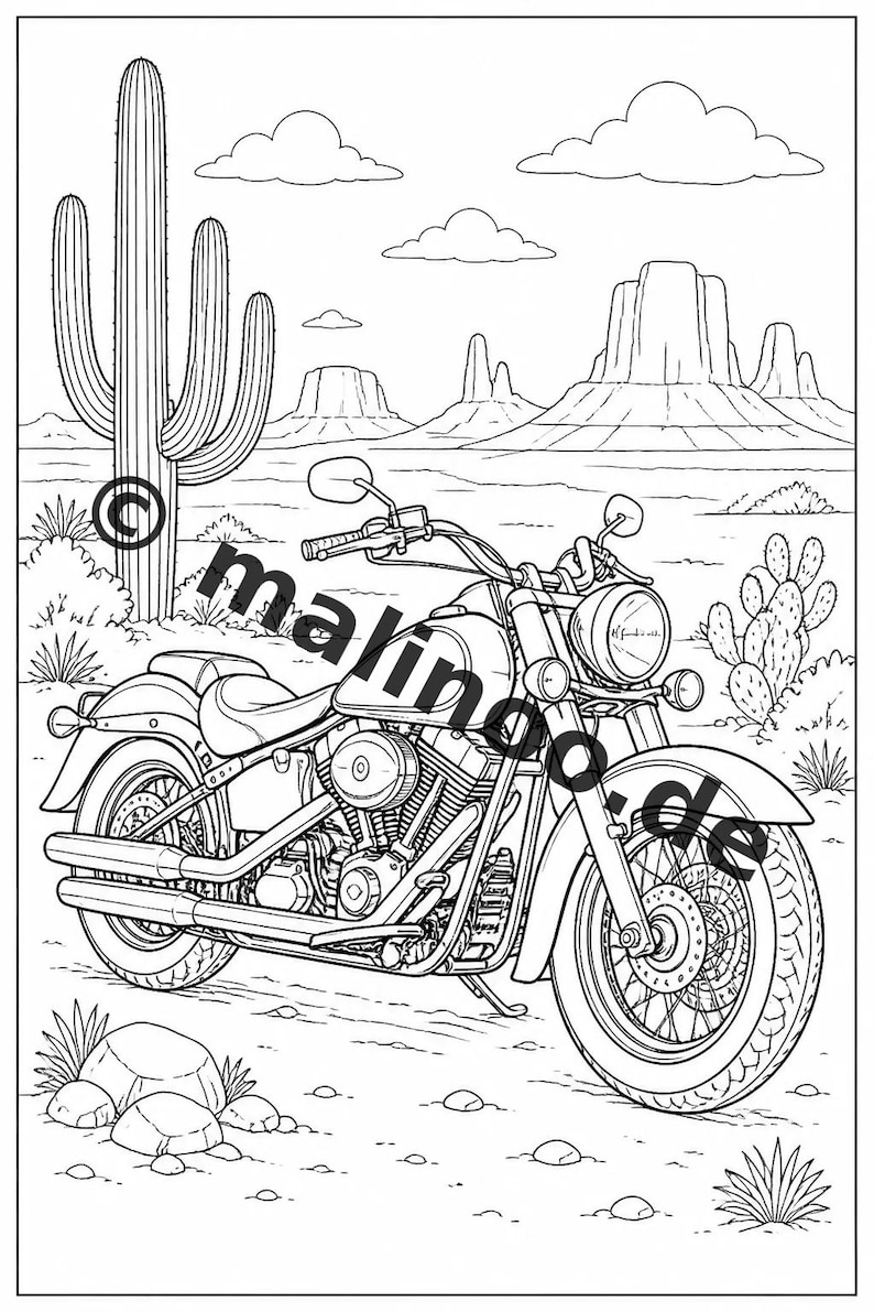 Motorcycle Puzzle Book for printing, ages 8 and up – 100 pages of puzzles – Printable template for home use, unlimited prints (PDF) E1 image 3