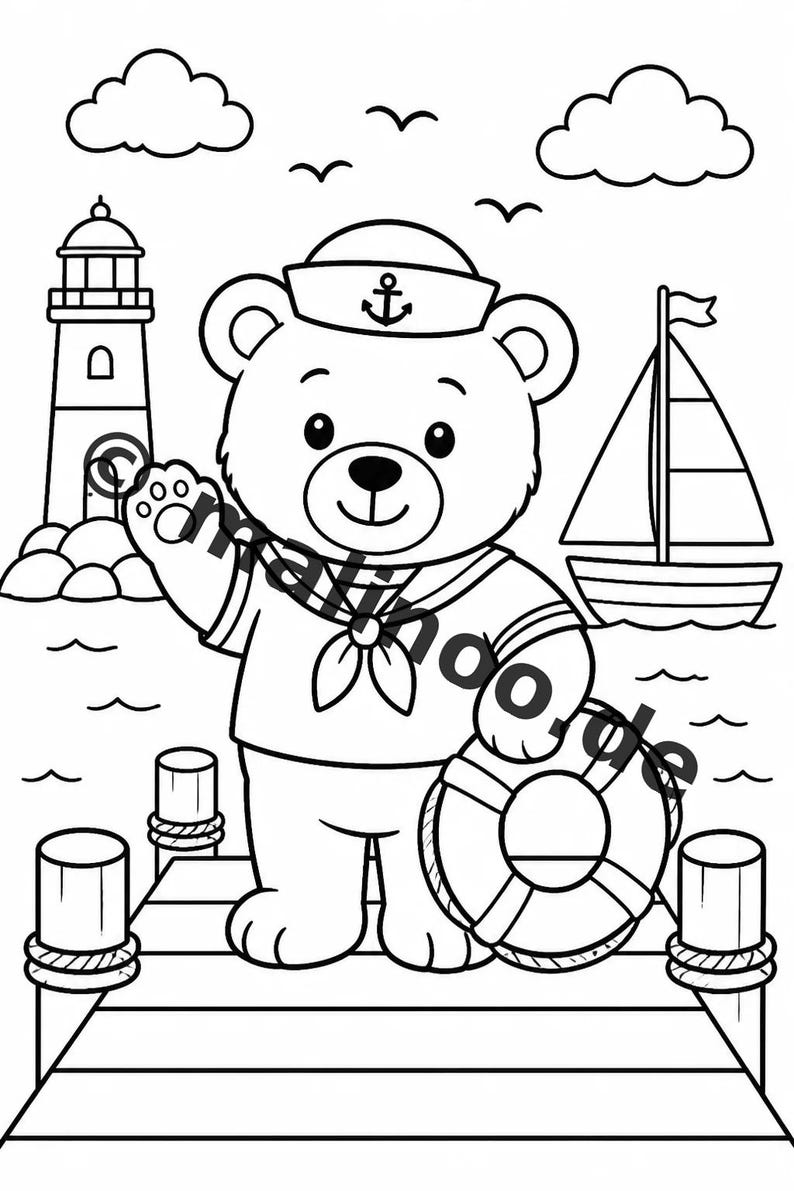 Bären Aktivitätsbuch Kinder – 100 Rätsel- und Aktivitätsseiten – gedruckt+lose E1/B1 (DIN-A4) – Geschenk, Beschäftigung, Adventskalender Bild 6