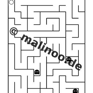 Motorcycle Activity Book for Children – 100 Puzzle and Activity Pages – Printed + Loose E1/B1 (DIN A4) – Gift, Activity image 4