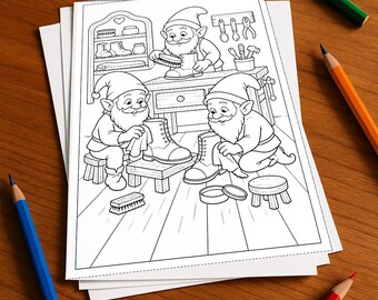 Heinzelmännchen Aktivitätsbuch Kinder – 100 Rätsel- und Aktivitätsseiten – gedruckt+lose E1/B1 (DIN-A4) – Geschenk, Beschäftigung