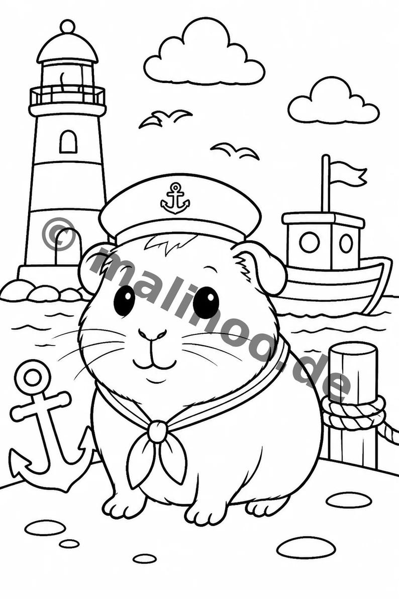 Guinea Pig Activity Book for Children – 100 Puzzle & Activity Pages – Bound or Loose, Edition 02 (DIN A4) – Gift, Activity image 12