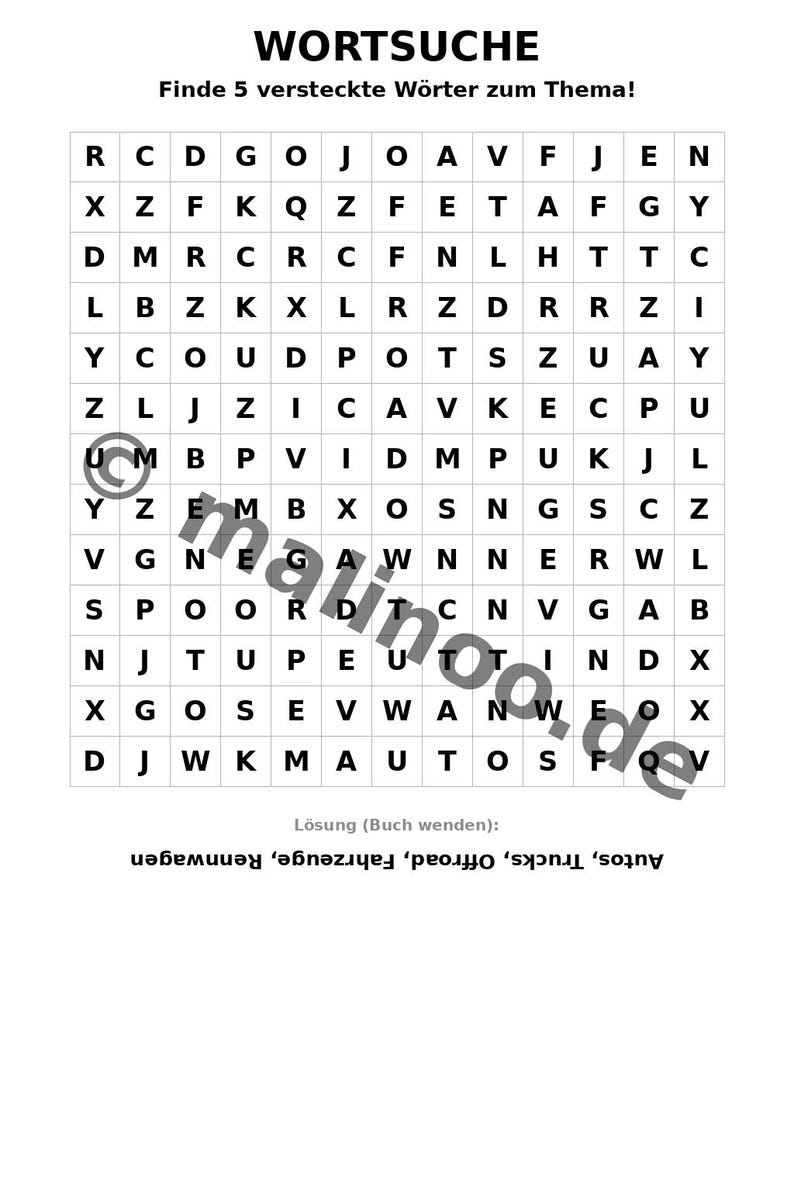Monster Trucks Aktivitätsbuch Kinder – 100 Rätsel- & Aktivitätsseiten – gebunden oder lose, Edition 02 (DIN-A4) – Geschenk, Beschäftigung imagem 19