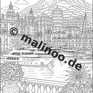Europe Coloring Book for Children – 20 Coloring Pages – PDF Download E1/B4 (DIN-A4) – Party Favor, Gift, Children's Birthday Party, Guest Gift image 12