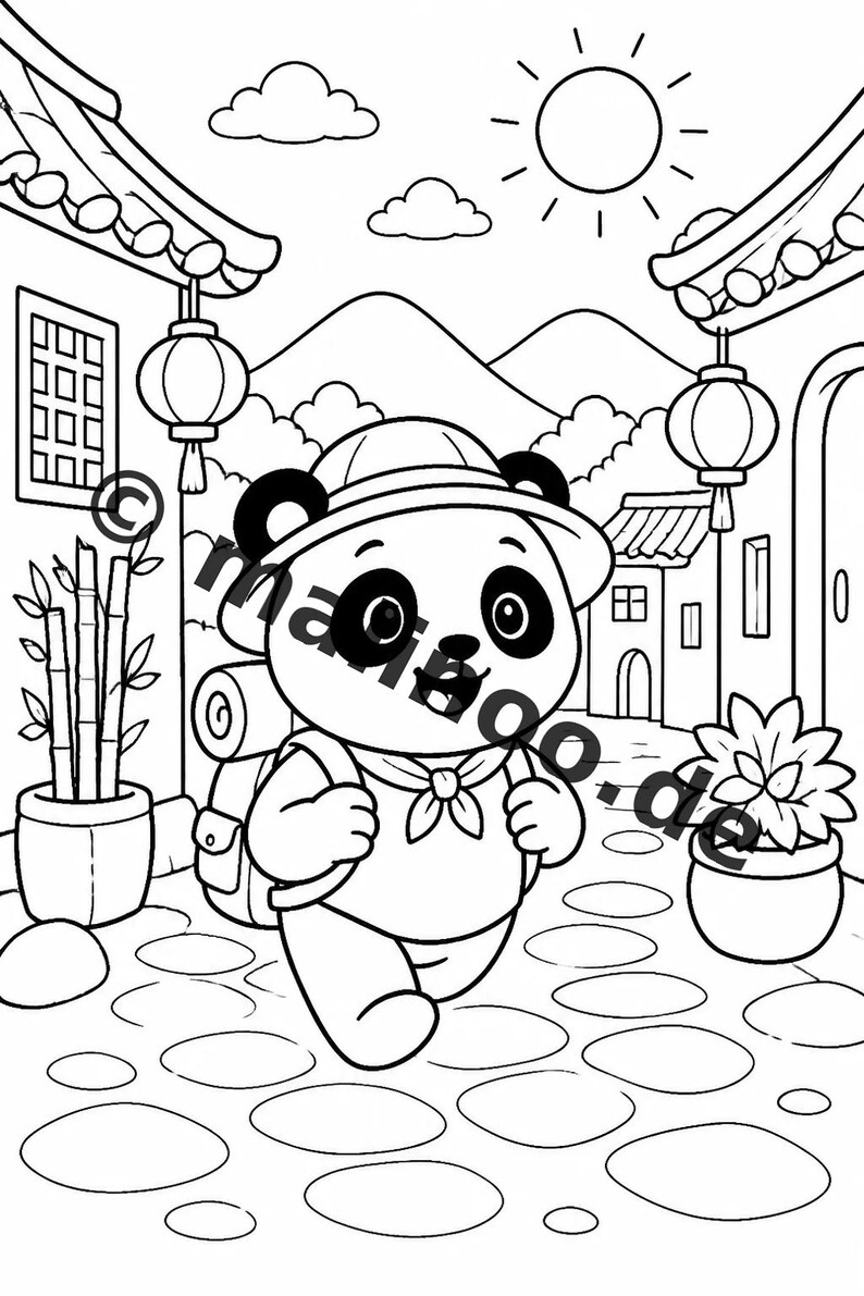 Panda's Aktivitätsbuch Kinder – 100 Rätsel- und Aktivitätsseiten – gedruckt+lose E1/B1 (DIN-A4) – Geschenk, Beschäftigung, Adventskalender Bild 4