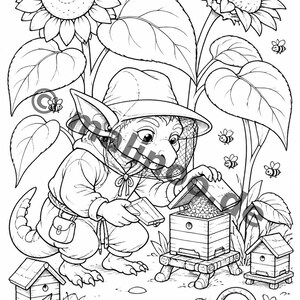 100 goblin coloring pages for ages 6 and up – a fun way to beat boredom on rainy days – coloring templates (PDF) E5 image 10