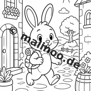 Livro de Quebra-Cabeças do Coelho para Imprimir - Presente de Aniversário para Crianças - 100 Páginas de Quebra-Cabeças e Atividades (PDF) E1 imagem 4