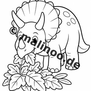 Dinosaurier Aktivitätsbuch PDF Download digital – 100 Rätsel- und Aktivitätsseiten für Kinder – MEGABUCH 01 Edition 1 (DIN-A4) zdjęcie 8