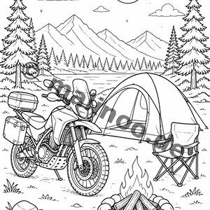 Motorcycle Activity Book for Children – 100 Puzzle & Activity Pages – Bound or Loose, Edition 02 (DIN A4) – Gift, Activity image 6
