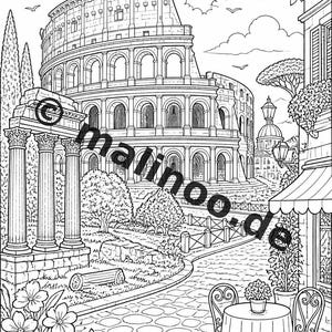 Europa Malbuch PDF Download digital – 20 Ausmalbilder für Kinder – Buch 01 Edition 1 (DIN-A4) Bild 15