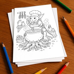 Kobold-Abenteuer Aktivitätsbuch gedruckt, ungebunden – 100 Rätsel- und Aktivitätsseiten für Kinder – MEGABUCH 01 Edition 1 (DIN-A4) Bild 1