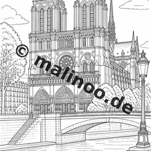 Europa Målarbok PDF Ladda ner digitalt – 20 målarbilder för barn – Bok 06 Utgåva 1 (DIN-A4) bild 10
