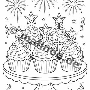 New Year's Eve coloring pages for children – activity for long car rides and flights – 100 coloring pages (PDF) E1 image 7