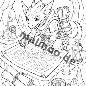Libro para colorear de duendes para niños de 6 años en adelante: 100 dibujos para colorear: un momento creativo sin pantallas (DIN A4) E5 imagen 16