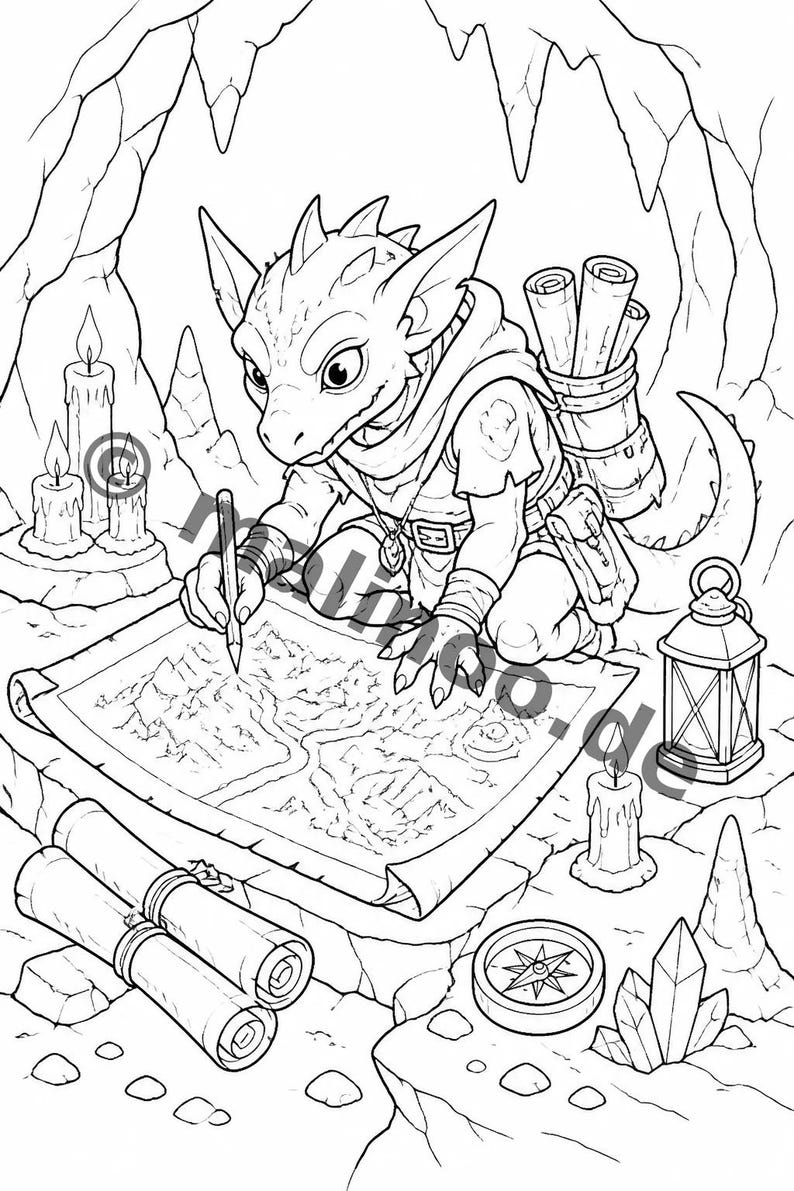 Libro para colorear de duendes para niños de 6 años en adelante: 100 dibujos para colorear: un momento creativo sin pantallas (DIN A4) E5 imagen 16