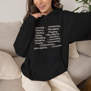Claude Code-hoody | Hoodie met AI Loading States | Grappig antropisch sweatshirt van Claude | Ontwikkelaarscadeau | Hoodie met AI-ingenieur | Codeercadeau