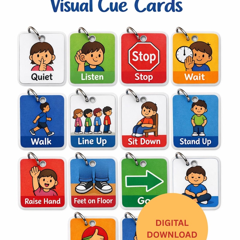 Printable Cue Cards - Etsy
