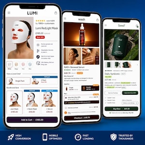 Elevate Lumi Shopify-tema – Högkonverterande butikstema | Digital nedladdning