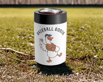 Soporte para latas de Silly Goose de béisbol para el estadio