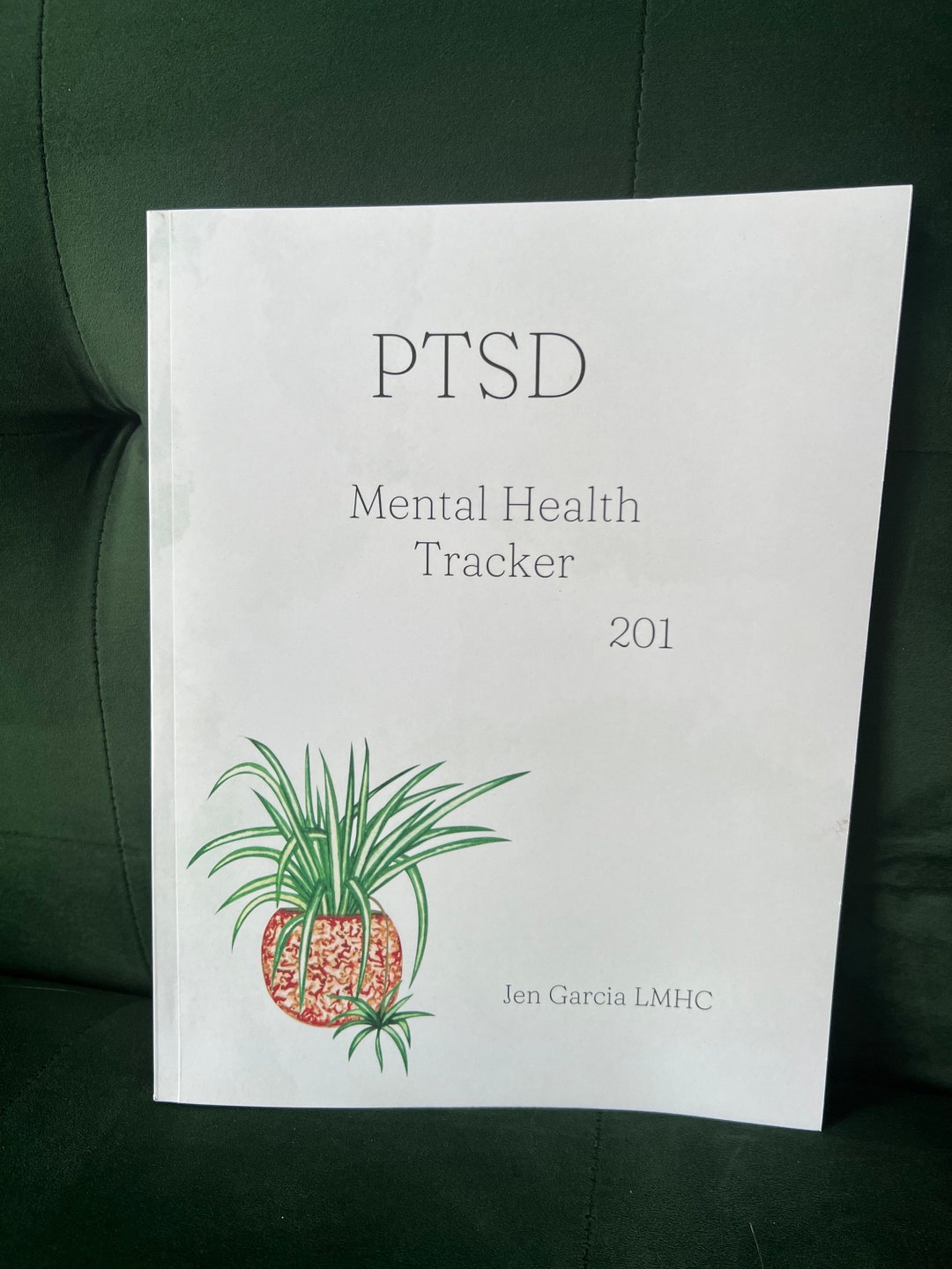 PTSD Therapy Workbook: Mood Tracking and Symptom Log for Trauma, a ...