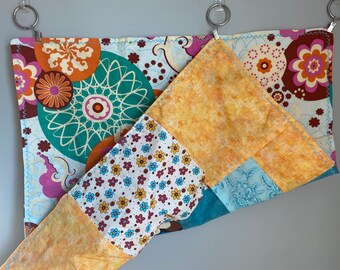 Flower Collage Baby Cloth, Burp Cloth, Changing Pad, Baby Blanket