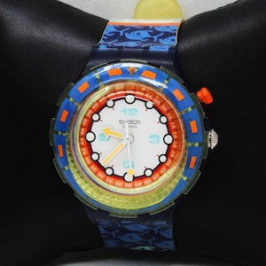 メンズ ○未使用新品○SWATCH SHB105C スクーバ Leicaとのコラボ