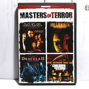 Masters Of Terror Halloween H20 Hellraiser Dracula DVD