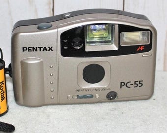 Cámara de película Pentax PC-55 de 35 mm